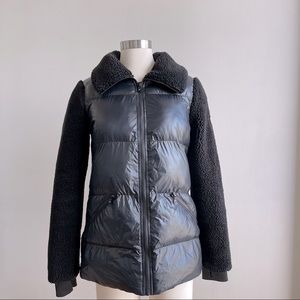 Micheal Kors Black Puffer Jacket w/ removable hood